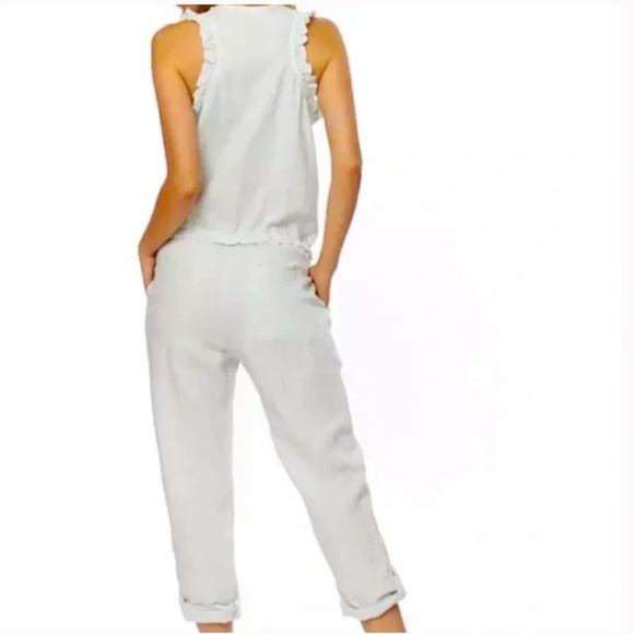 Young Fabulous Broke On The Road Maddox Linen Jumpsuit Size XS - Picture 3 of 13